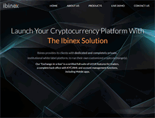 Tablet Screenshot of ibinex.com